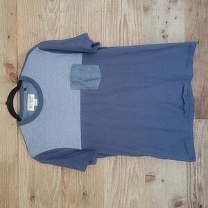 Penguin Blue Short Sleeve Tee with Pclet Size Medium